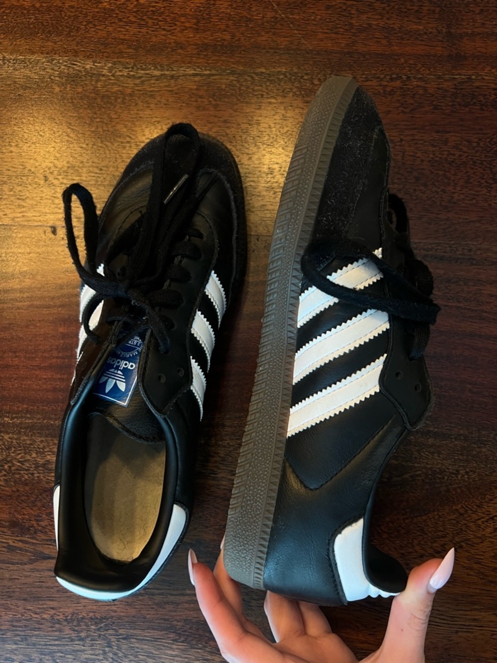 Samba OG in Black, White, & Gum - Picture 6 of 12